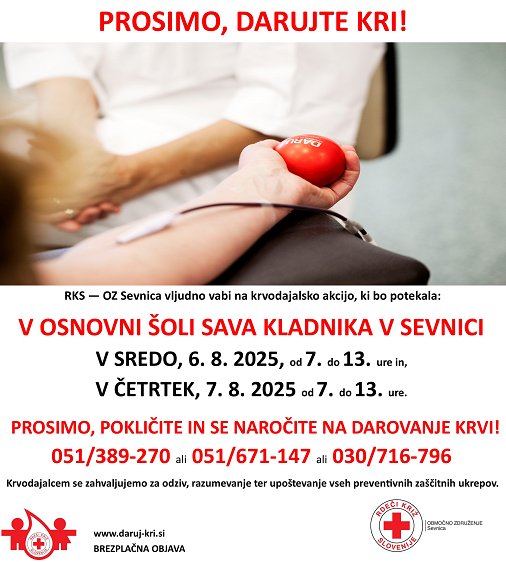 krvodajalska akcija